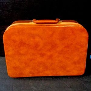 Vintage Retro Celebrity Inc. New York U.S.A Zip Up Luggage - Excellent condition